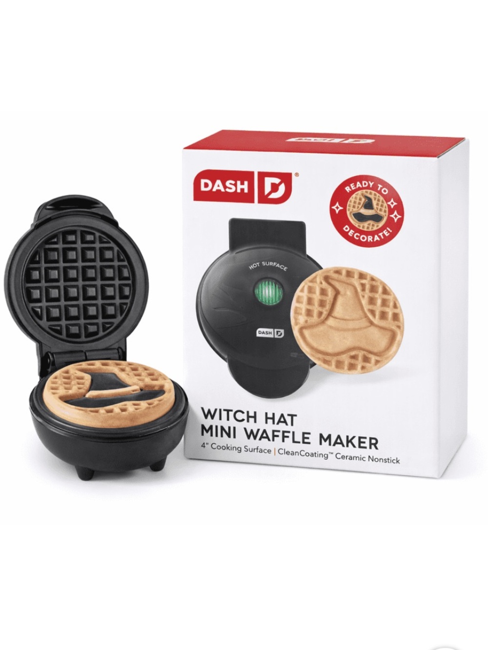 NEW: HALLOWEEN Witches Hat Waffle Maker - DASH - Kitchen Kids Fall Home Witch